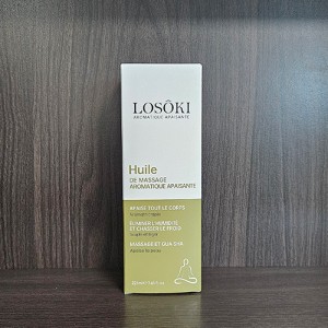 LOSOKI  Aromatic Soothing Massage Oil 225ml